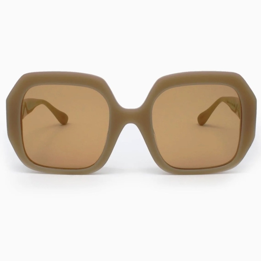 Oversized Square Brown Women's Sunglasses